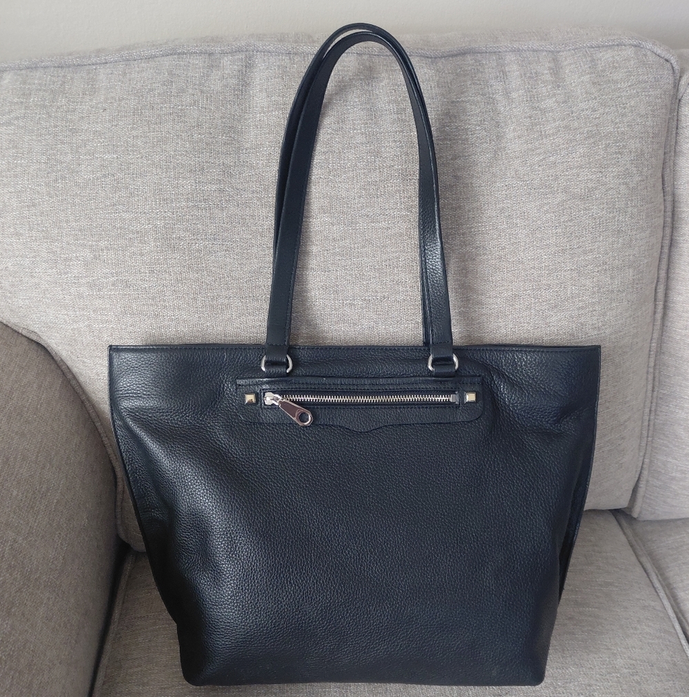 Rebecca Minkoff Black Leather Tote Bag
